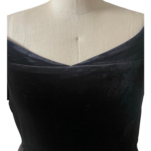 ModCloth Uplifting Aura Velvet & Stars Tulle Party Dress Size XL - Picture 7 of 10